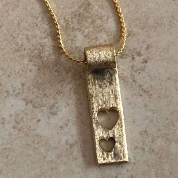 Vintage heart necklace - Picture 3 of 5